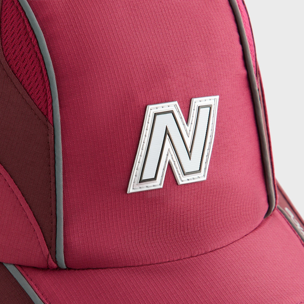 Kith & New Balance Mixed Tech Griffey Runner Cap - Biking Red