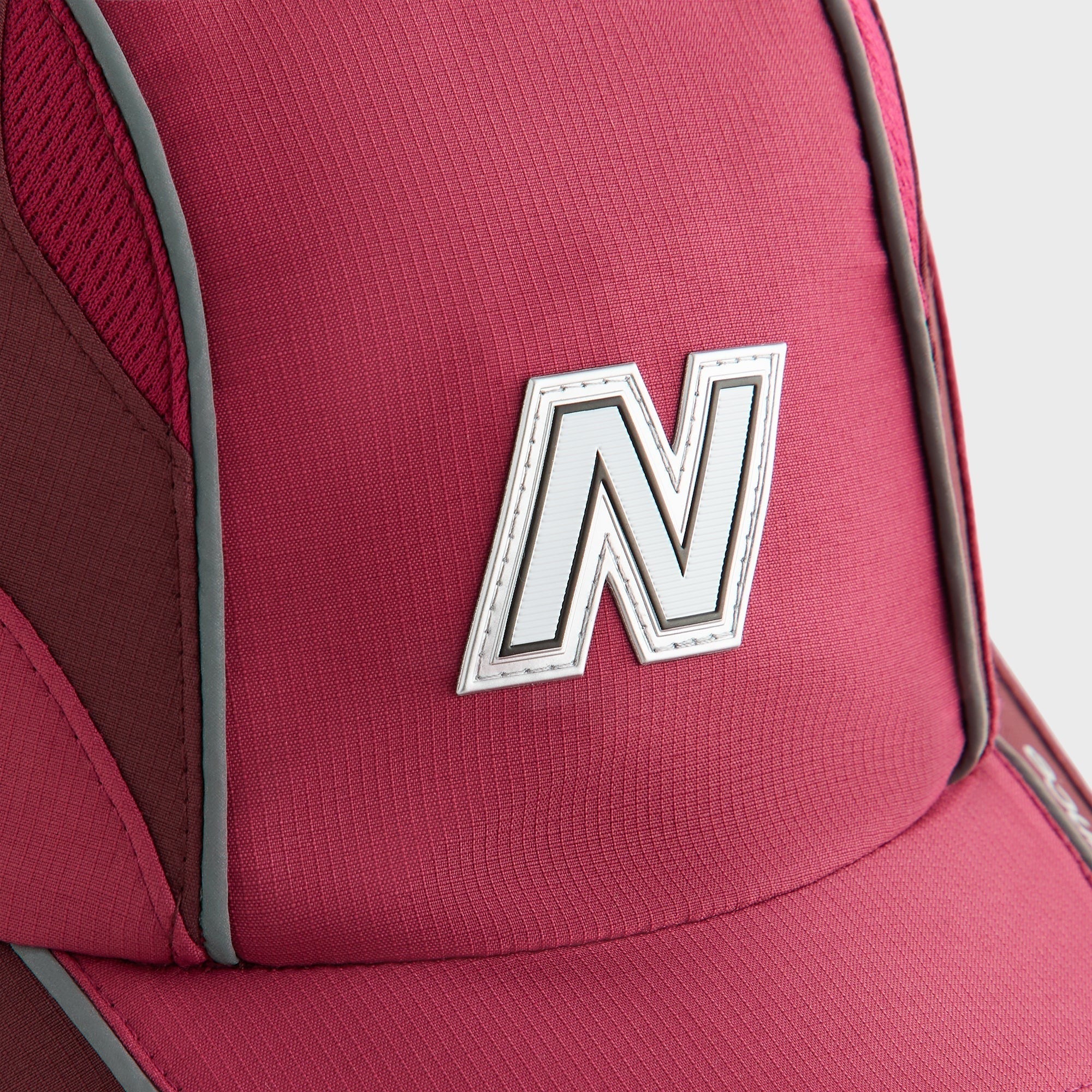 Kith & New Balance Mixed Tech Griffey Runner Cap - Biking Red