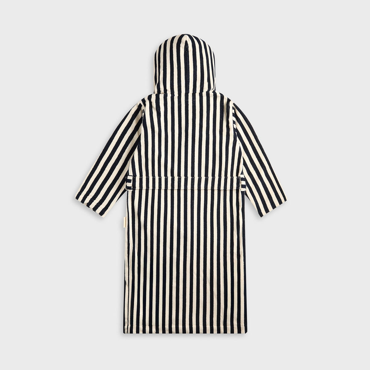 Tekla Hooded Bathrobe - Humbug Stripes