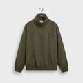 &Kin Studded Canvas Rhysand Jacket - Moss