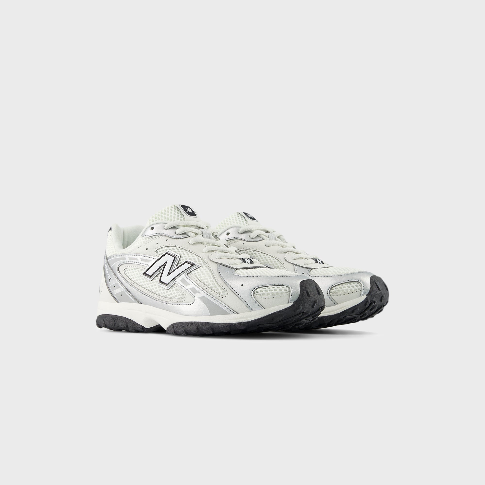New Balance GS 204L Lace - White / Grey Matter