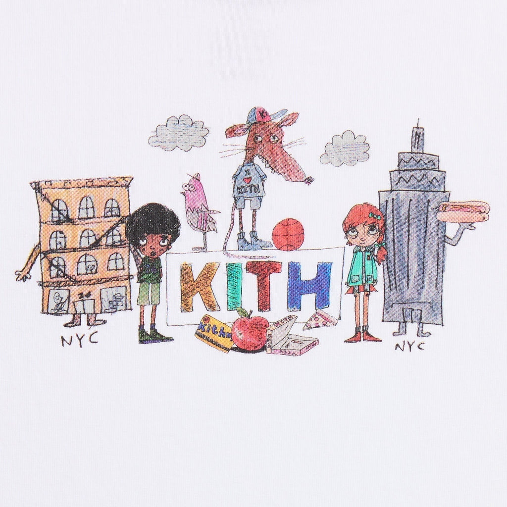 Kith Kids for Matthew Langille Graphic Tee - White - PH