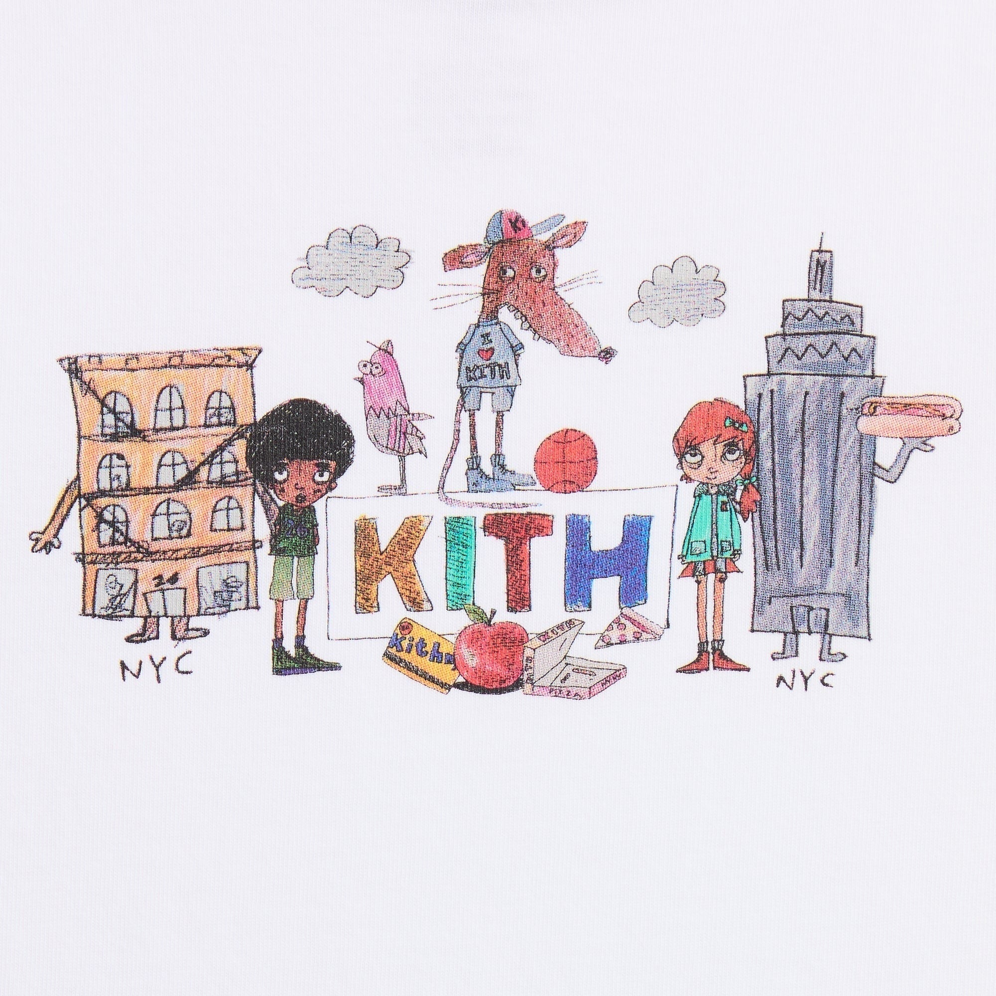 Kith Kids for Matthew Langille Graphic Tee - White - PH