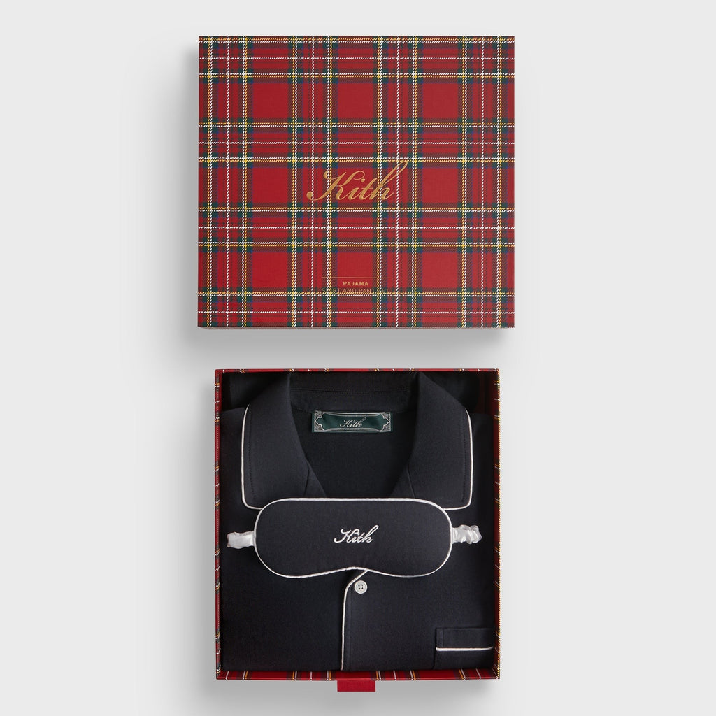 Kith Script Pajama Set - Black