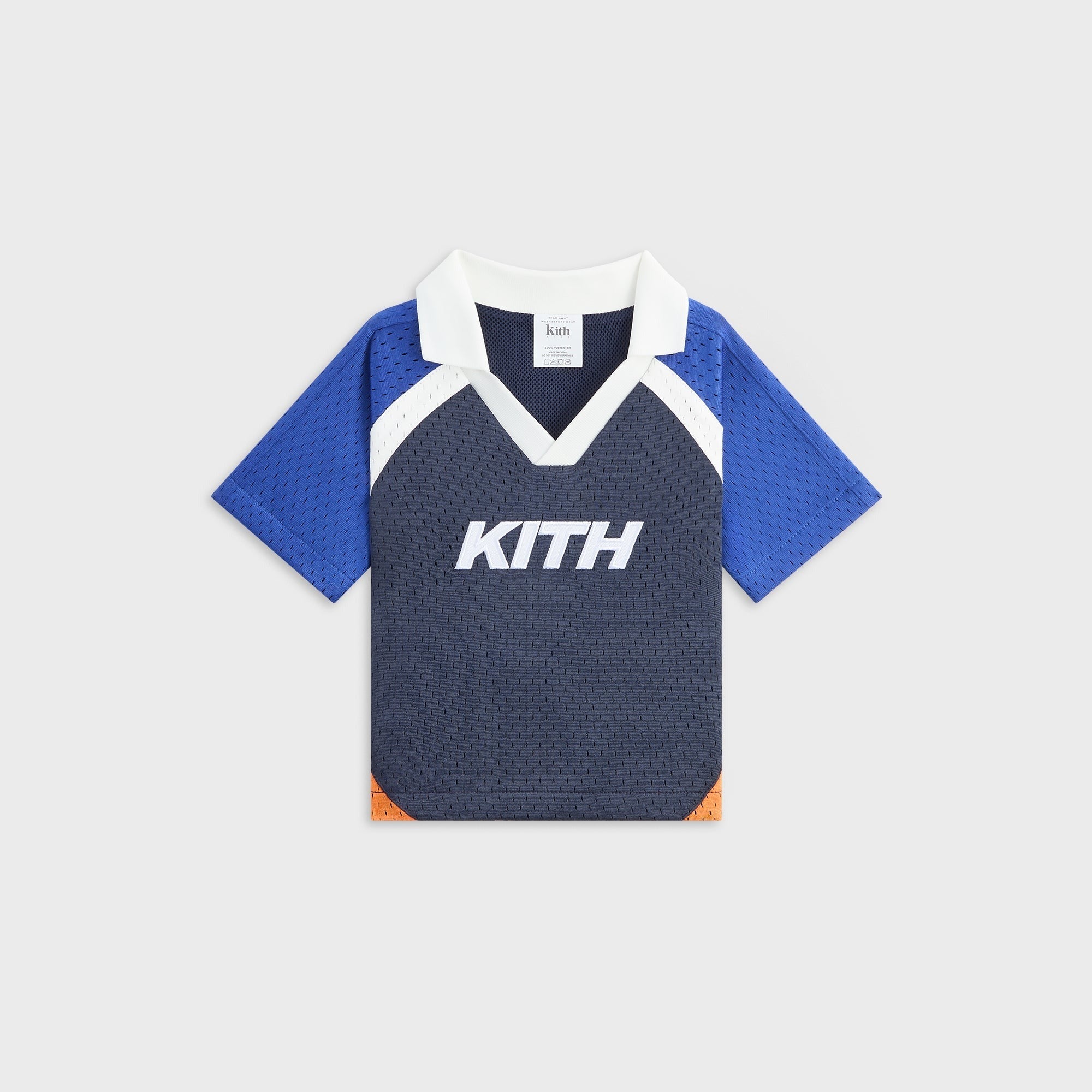 Kith Baby Soccer Polo Mesh Shirt - Nocturnal
