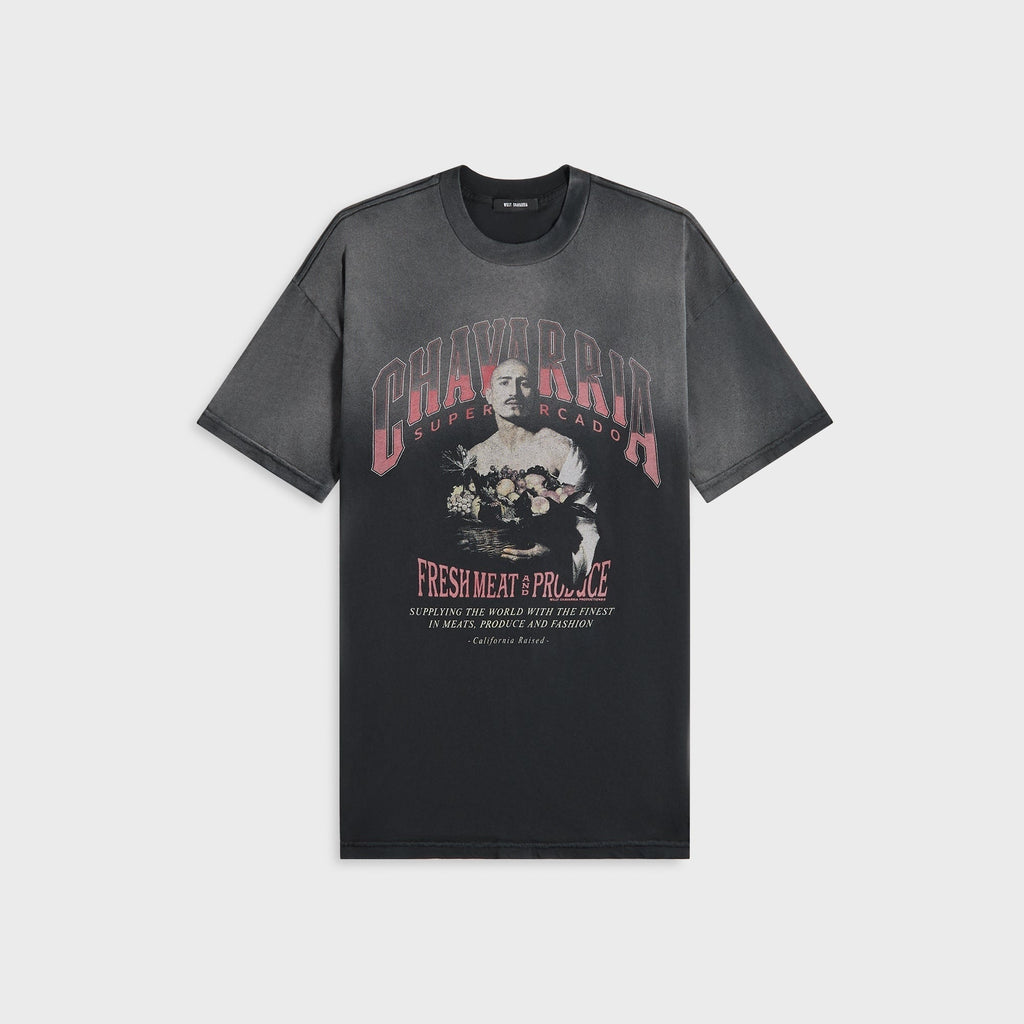 Willy Chavarria San Chachi Produce Easy Tee - Black
