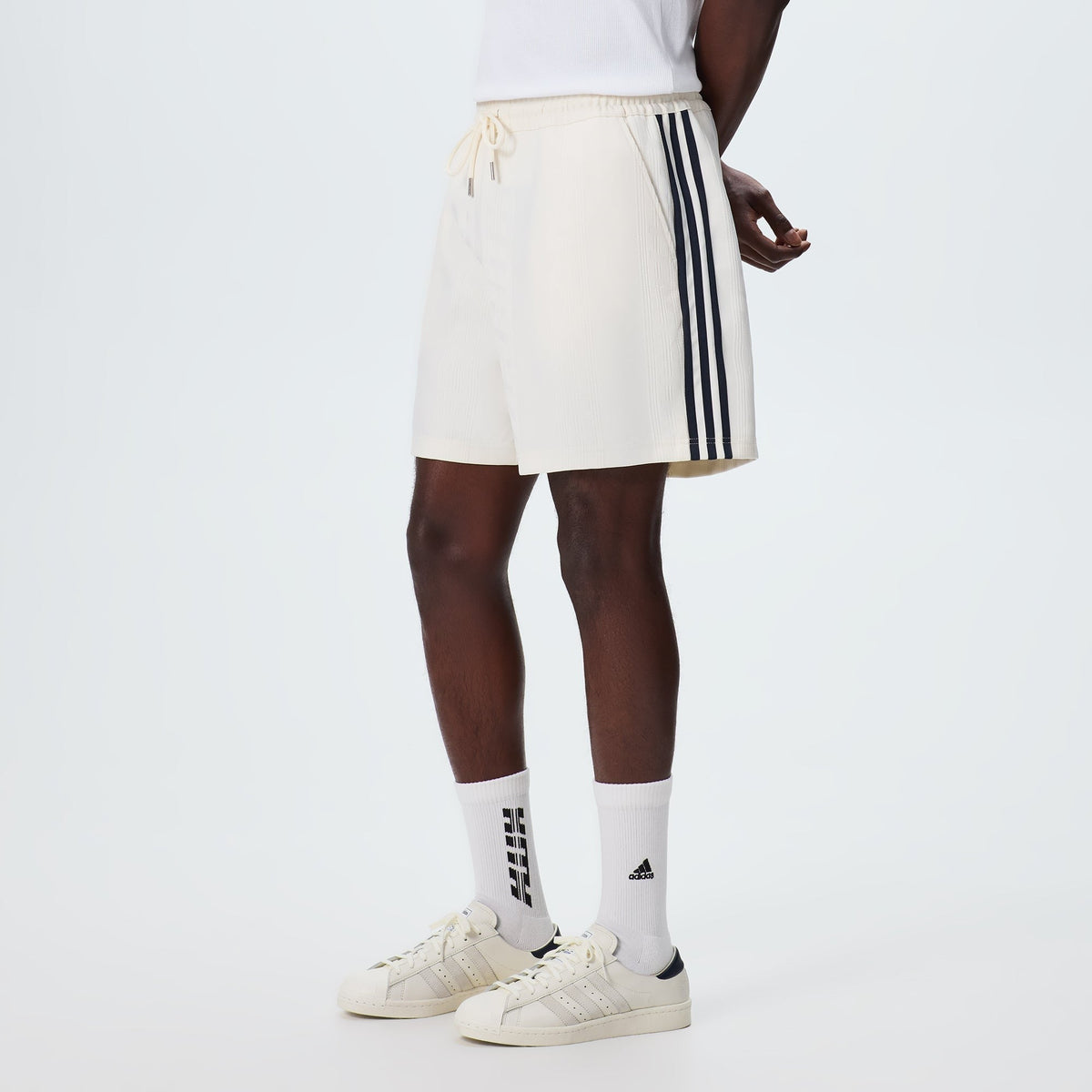 Kith & Messi for adidas Football Short - Chalk White