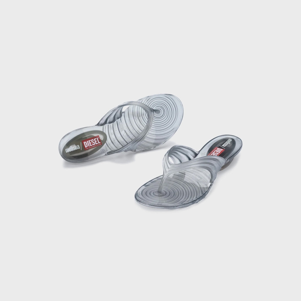 Melissa x Diesel Quantum Flip Flop - Grey