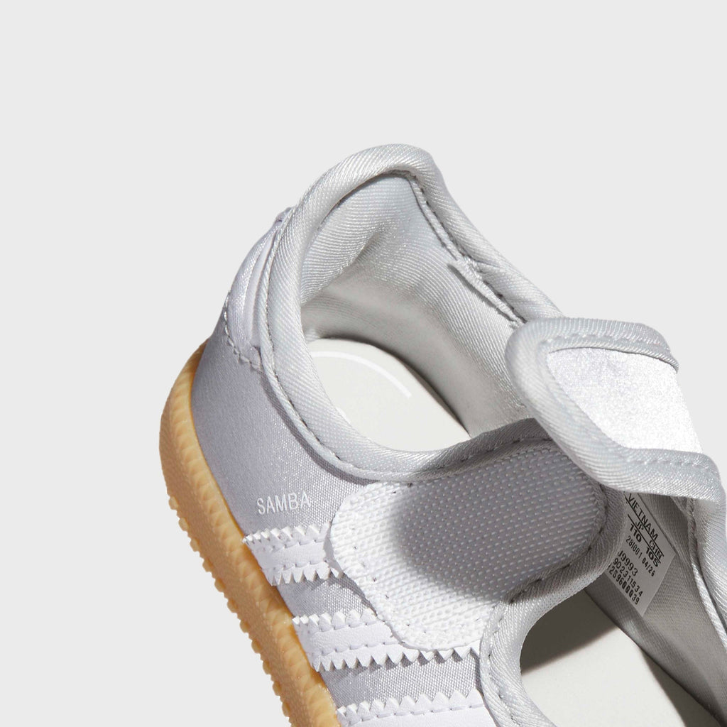 adidas TD Samba Jane - Silver Metallic / Cloud White / Gum
