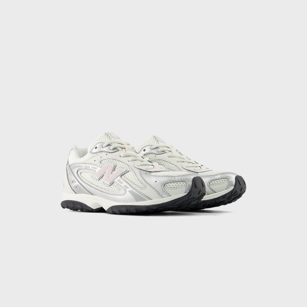 New Balance GS 204L - White / Rosewood