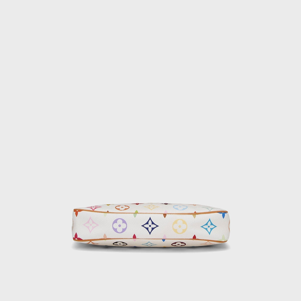 WGACA Louis Vuitton x Takashi Murakami Pochette Accessoires V2 Bag - White / Multi