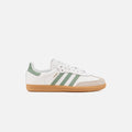 adidas Kids Samba OG - Cloud White / Silver Green / Gum