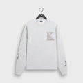 Kith Varsity Lawson Crewneck - Light Heather Grey