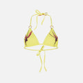 Louisa Ballou Mini Ring Bikini Top - Caledenia Orchid