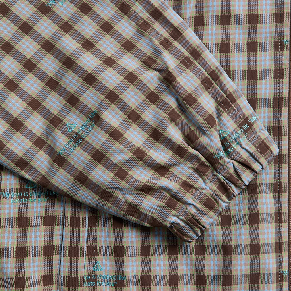 Sandy Liang Eddy Jacket - Umber Plaid
