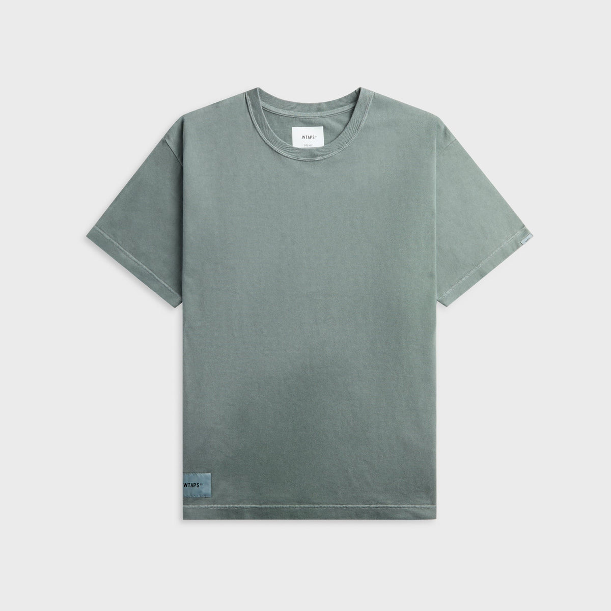 WTAPS Sign-OD Short Sleeve Cotton Tee - Gray