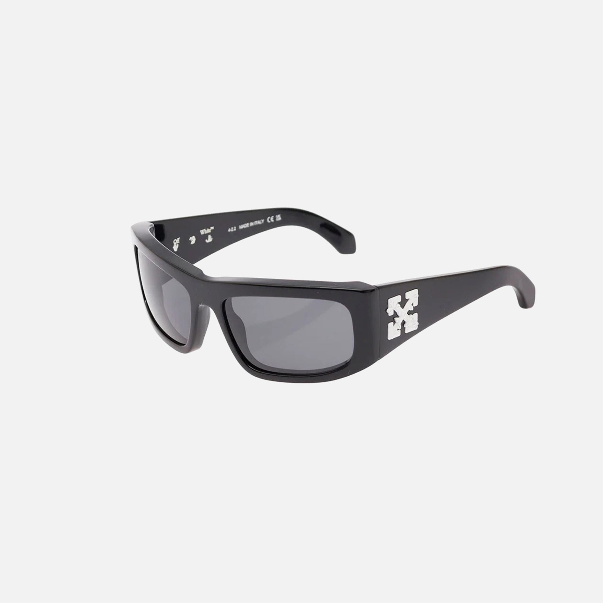 Off-White Joseph Sunglasses - Black / Dark Grey