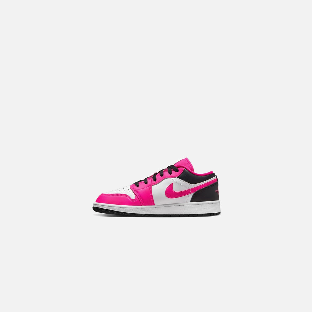 Nike Grade School Air Jordan 1 Low - Fierce Pink / Black / White