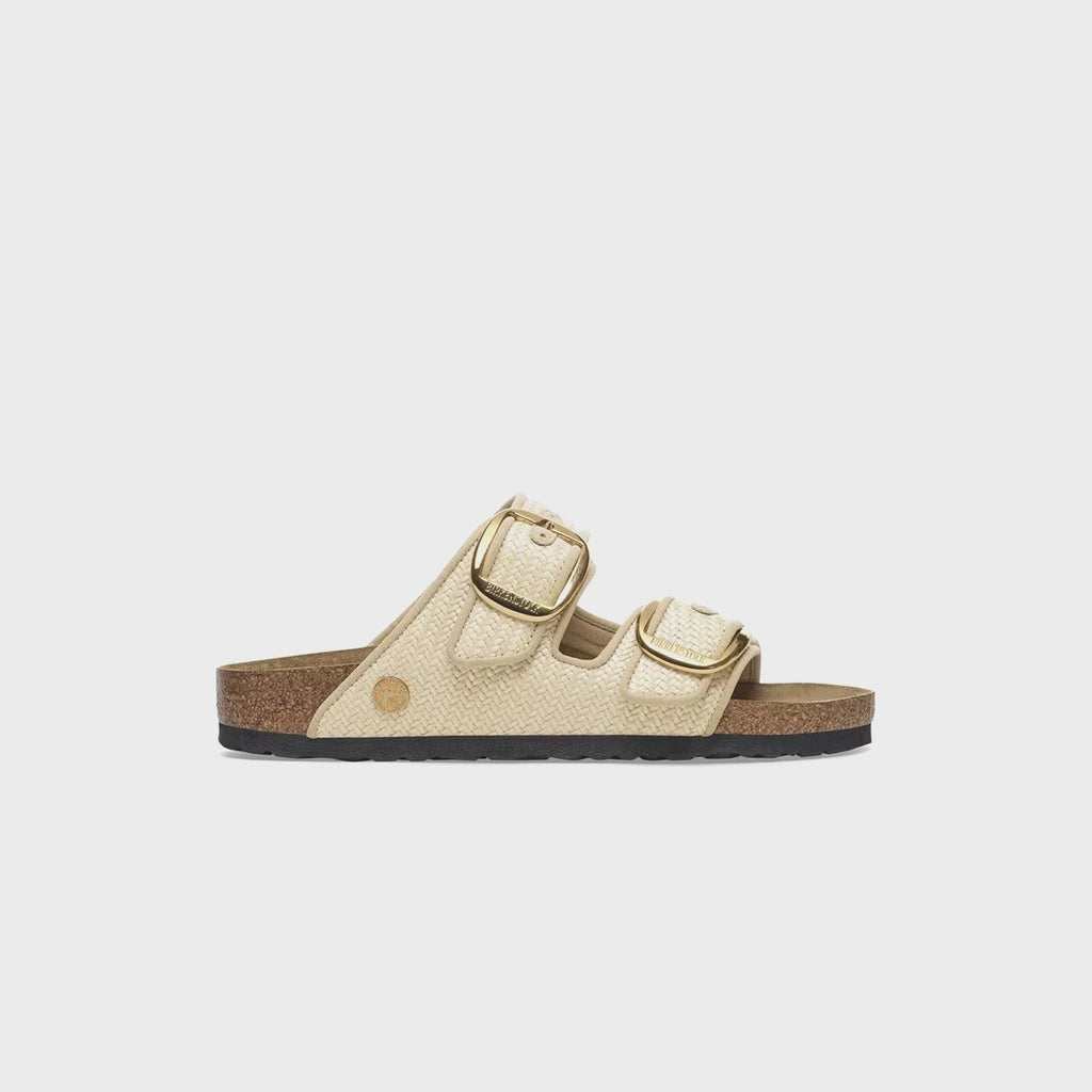Arizona Big Buckle Raffia Natural / Textile
