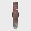 Jean Paul Gaultier Printed Blurry Roses Dress - White / Grey / Red