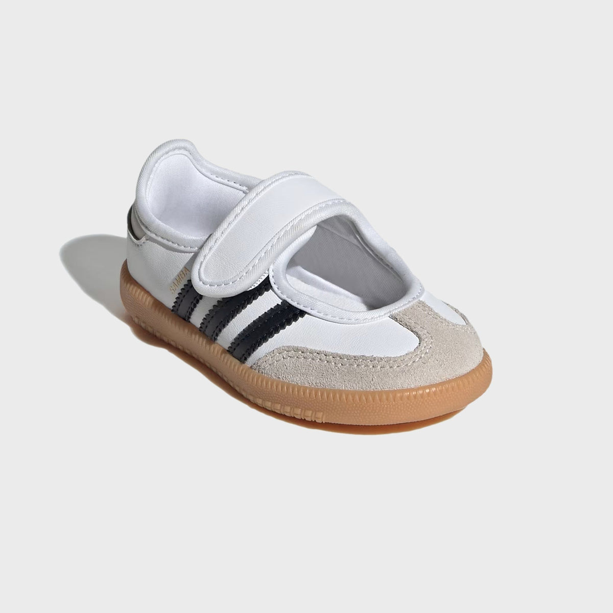 adidas TD Samba Jane - White / Core Black / Gum