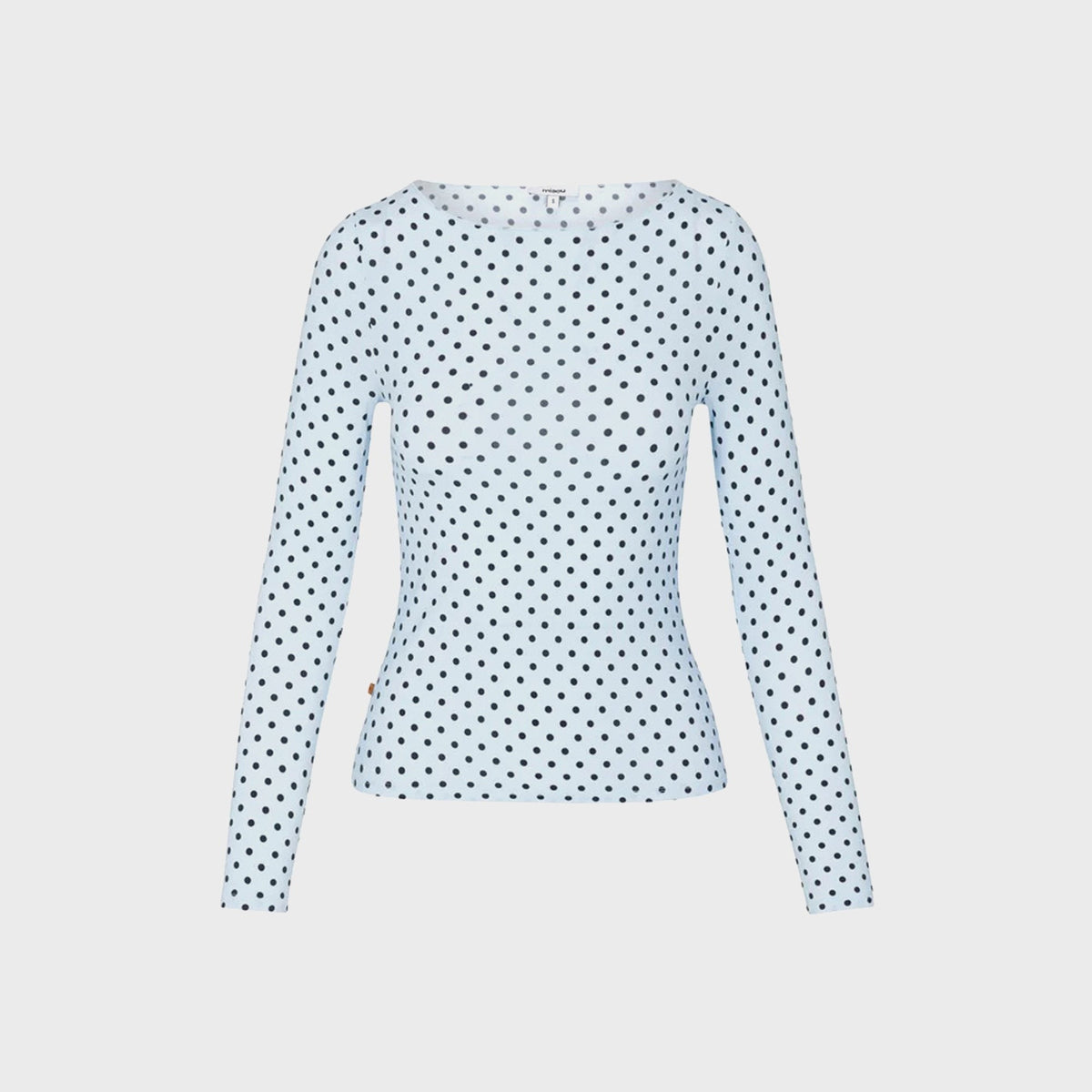 Miaou Amelia Top - Blue Small Dot