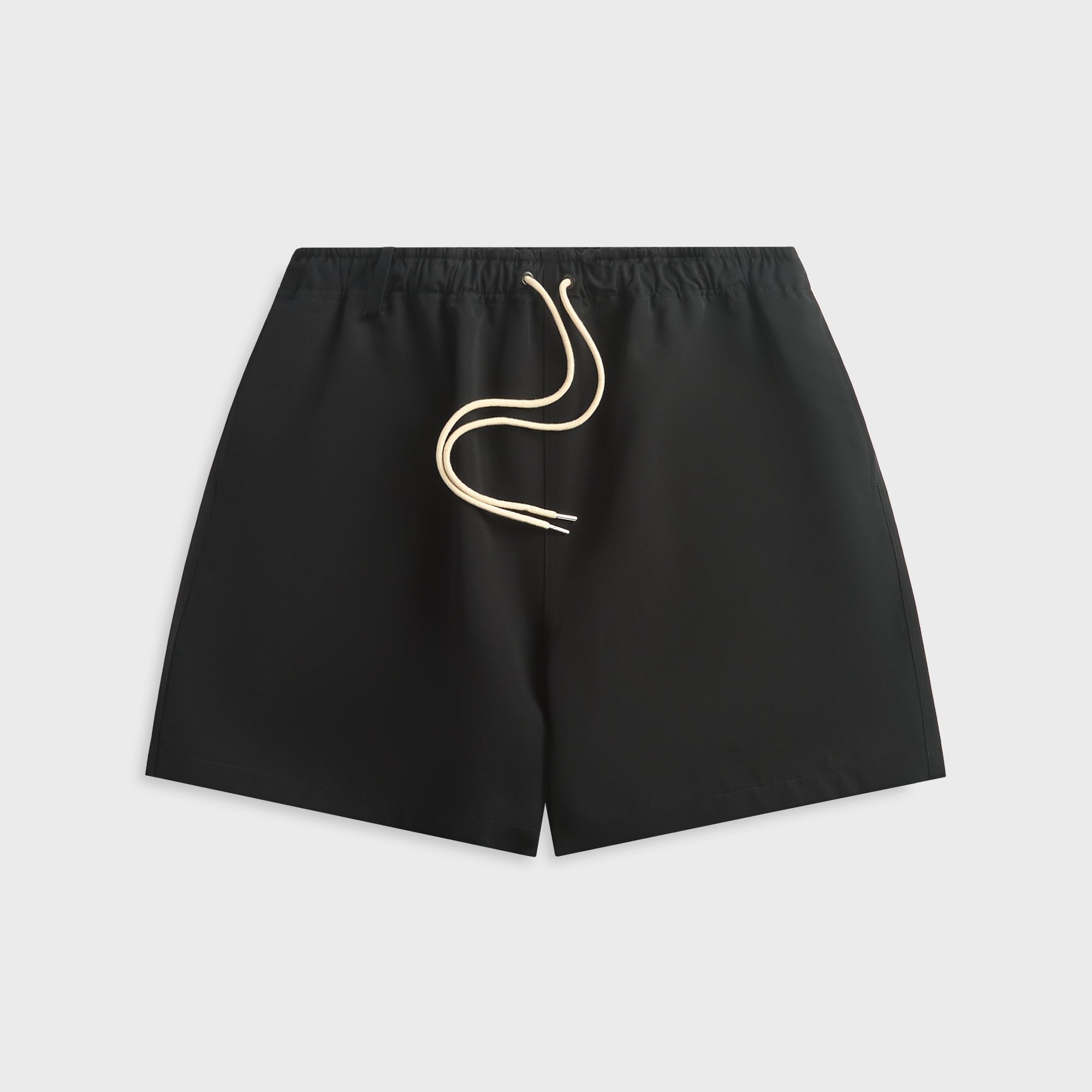 Auralee Wool Drawstring Short - Black