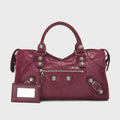WGACA Balenciaga Agneau Giant 21 Part Time Bag - Red
