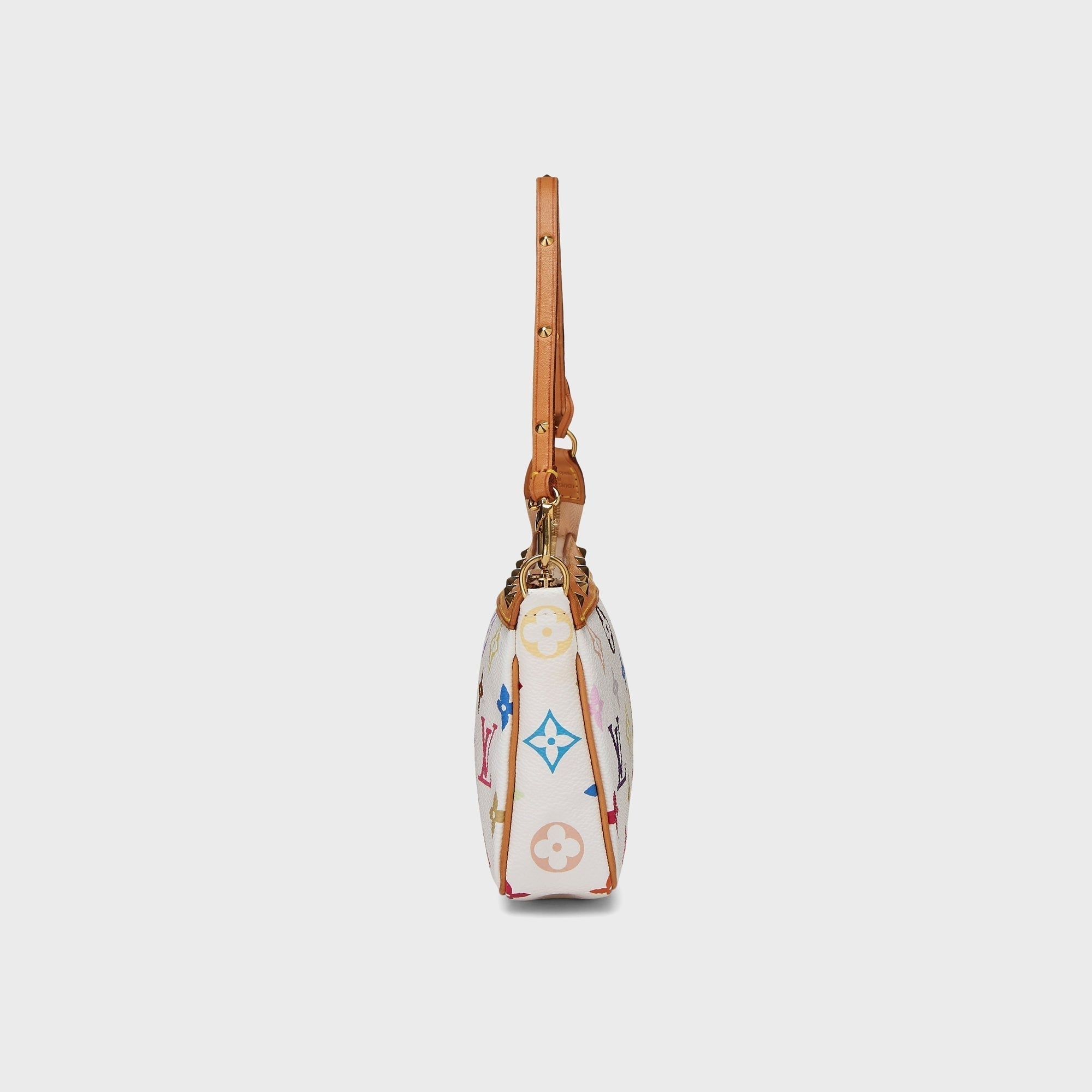 WGACA Louis Vuitton x Takashi Murakami Pochette Accessoires V2 Bag - White / Multi