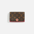 WGACA Louis Vuitton Monogram Flore Compact Wallet - Brown