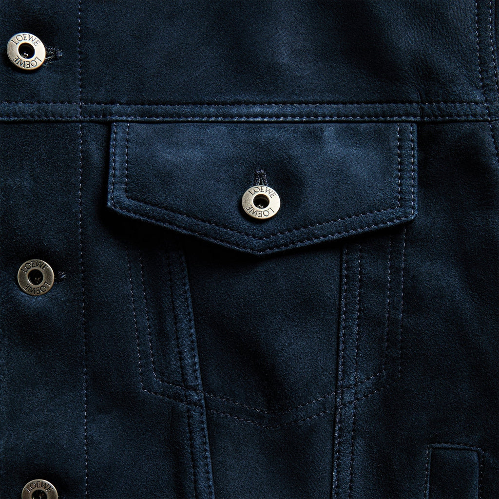 Loewe Trucker Jacket - Navy Blue