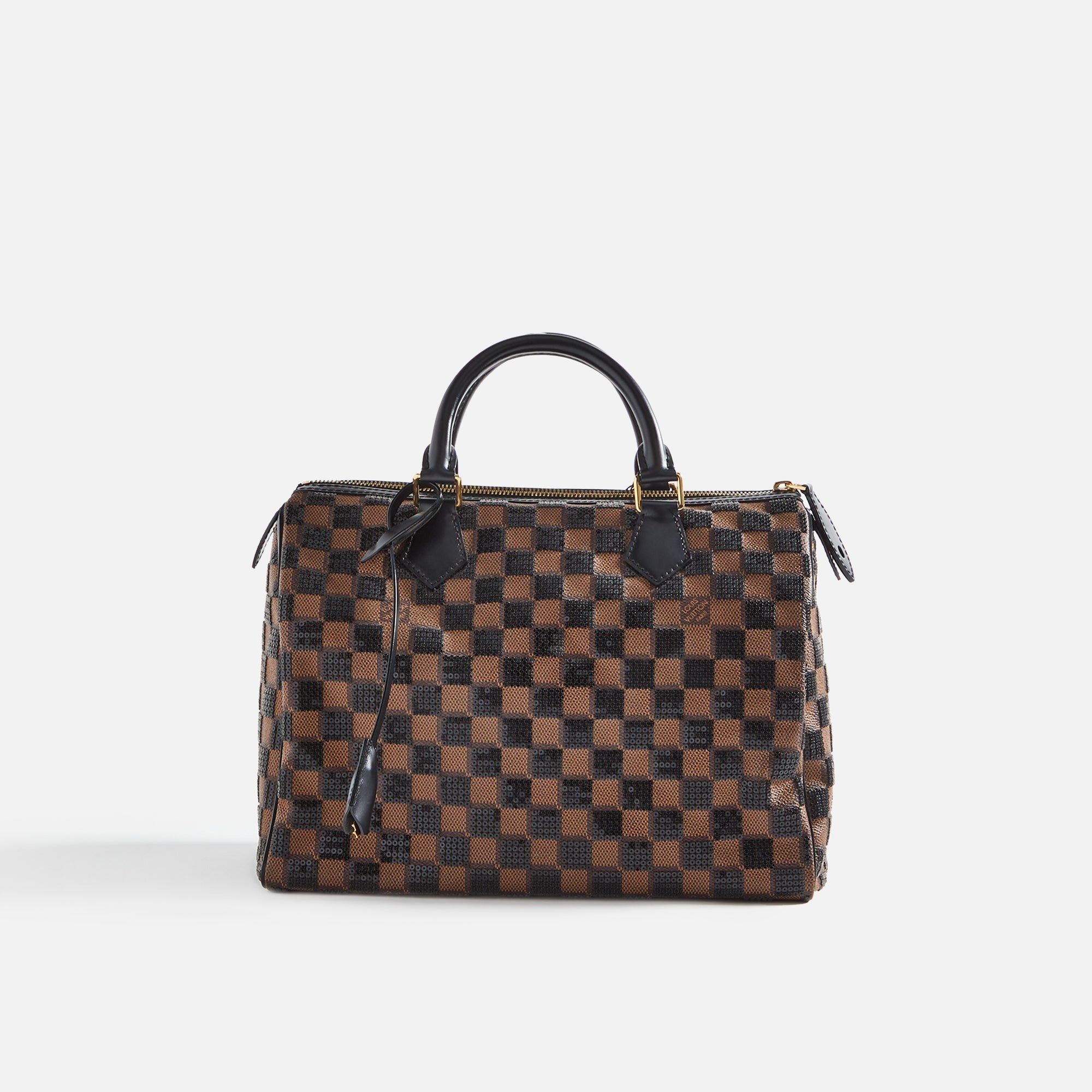 WGACA Louis Vuitton Damier Paillettes Speedy 30 - Black