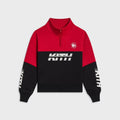 Kith Kids Logo Blocked Hunter Quarter Zip - Black - PH
