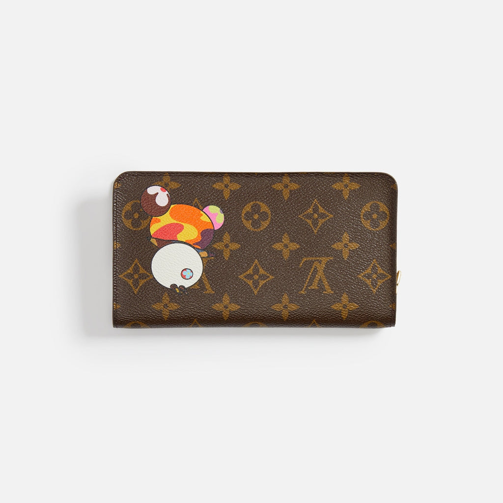 WGACA Louis Vuitton Murakami Panda Porte Monnaie Zippy - Brown