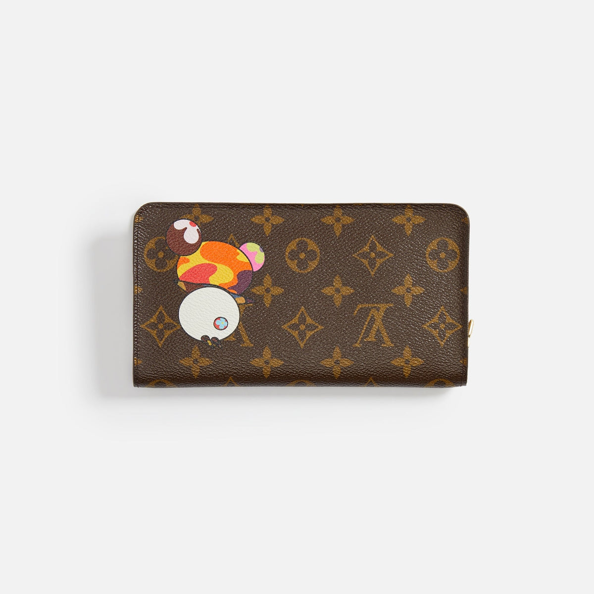 WGACA Louis Vuitton Murakami Panda Porte Monnaie Zippy - Brown