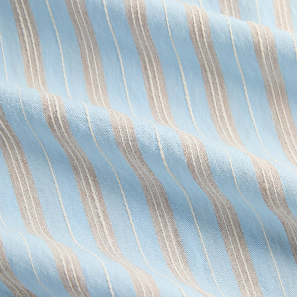 Kith Barre Stripe Long Sleeve Gianni Shirt - Serene