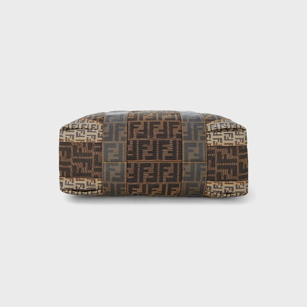 WGACA Fendi B Mix Boston Large - Brown