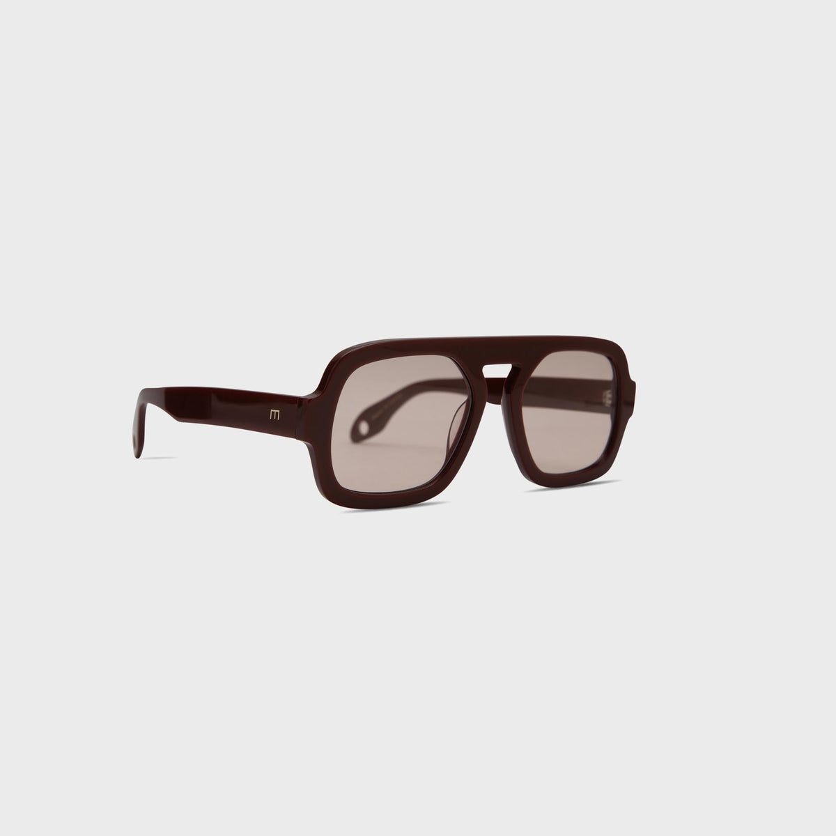 Elisa Johnson Jane Sunglasses - Dark Brown