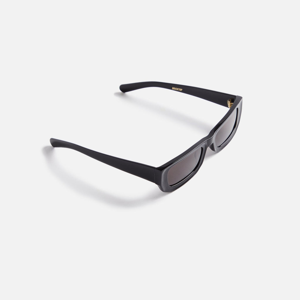 Flatlist Bricktop Sunglasses - Solid Black / Solid Black Lens