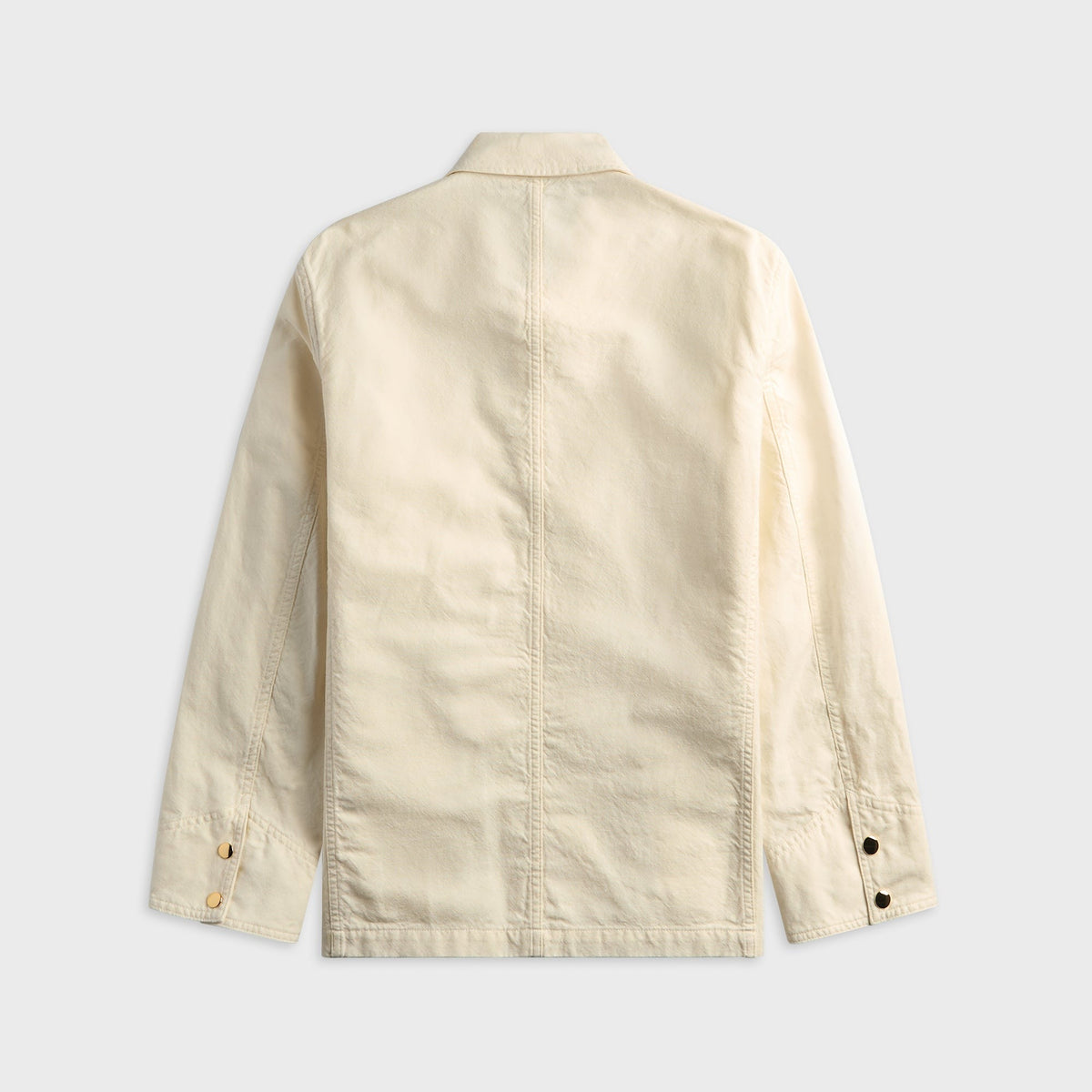 Auralee Wool Cotton Linen Ox Work Jacket - Off White