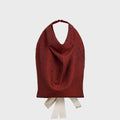 Tae Park Embellished Napkin Top - Red / Orange