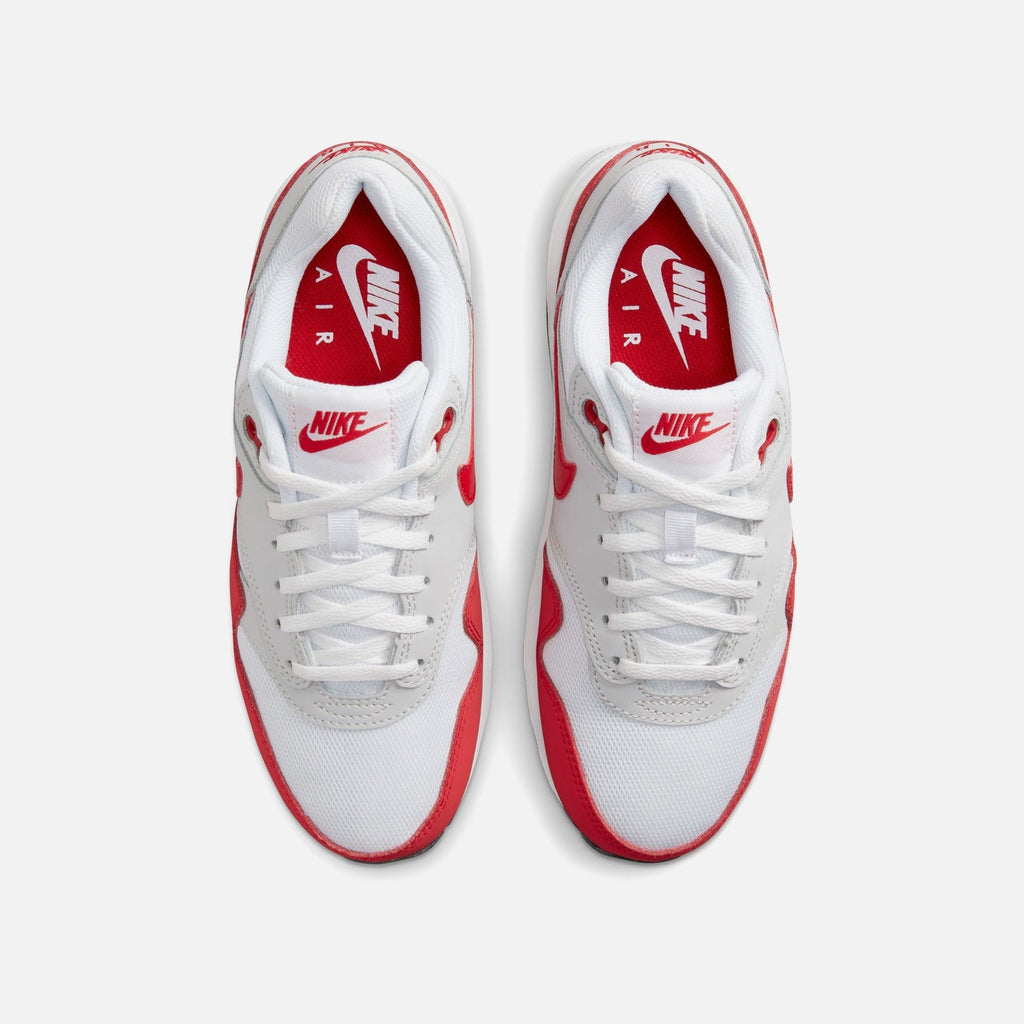 Nike GS Air Max 1 - Neutral Grey / University Red / White / Black
