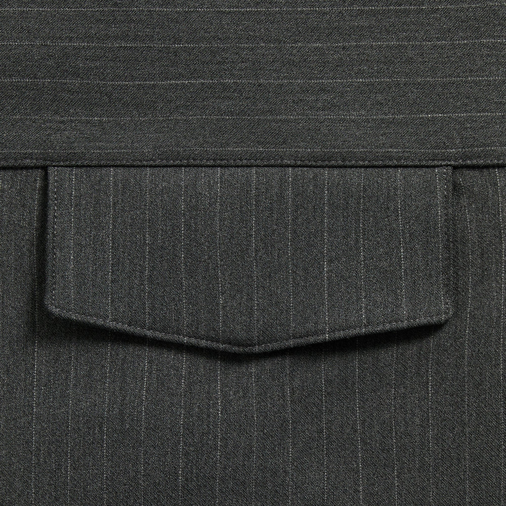Kith Double Weave Montague Shirt - Dark Heather Grey