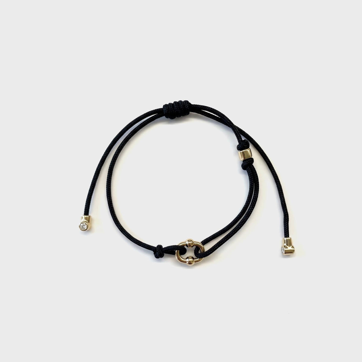 Greg Yuna Umlaut Adjustable Cord Bracelet - Gold