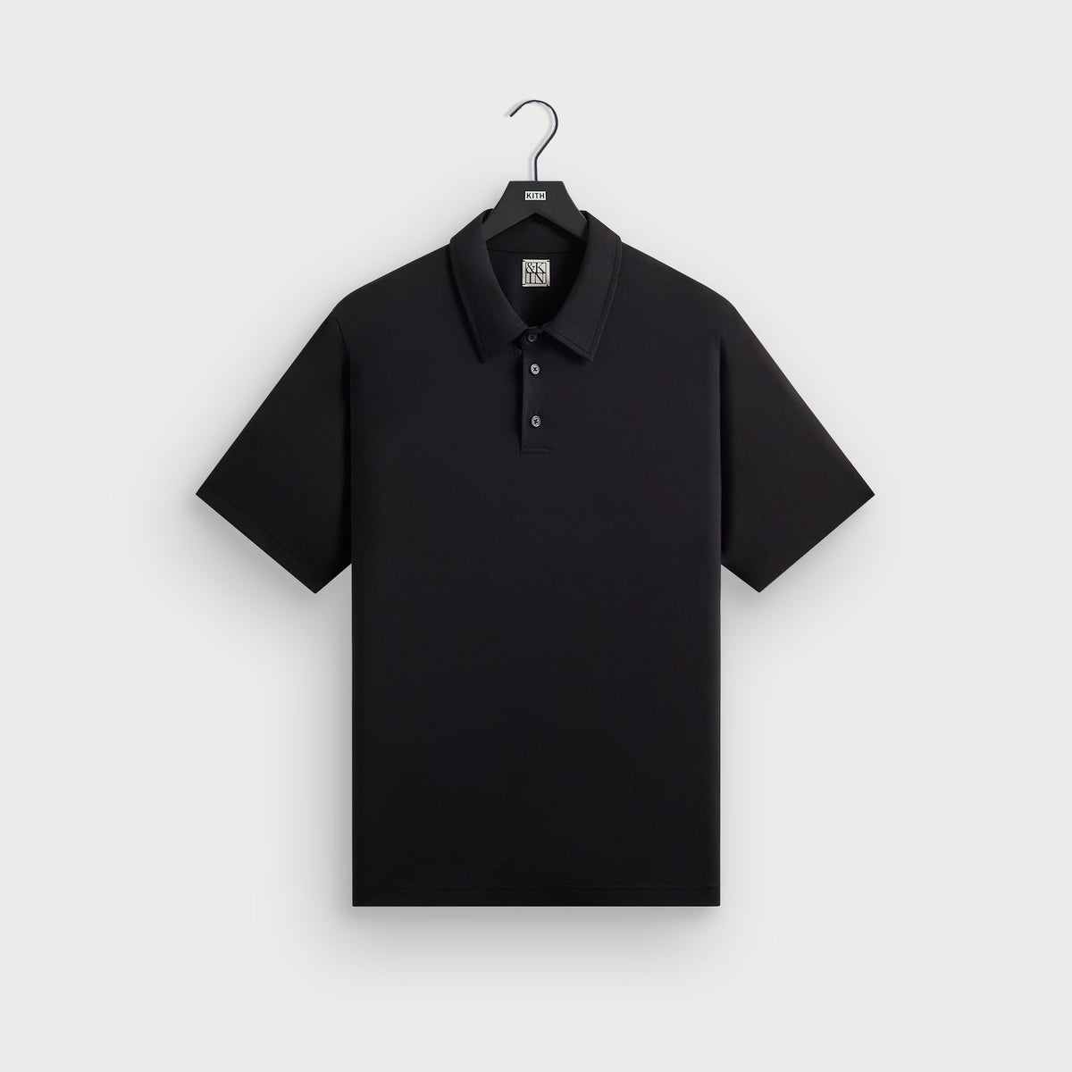 &Kin Soft Modal Blend Heathrow Polo - Black
