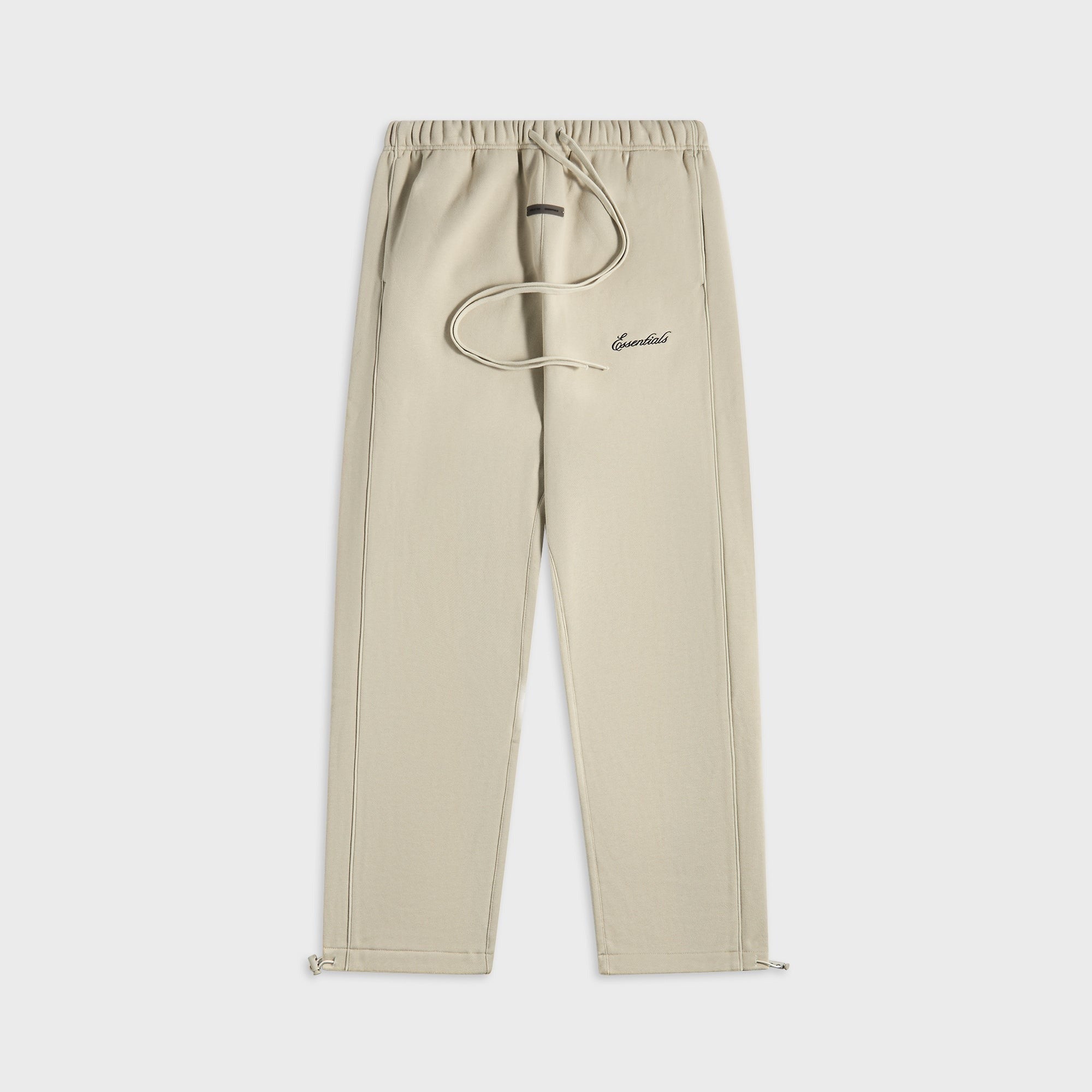 Essentials Relaxed Fleece Sweatpant With Piping - Abbey Stone