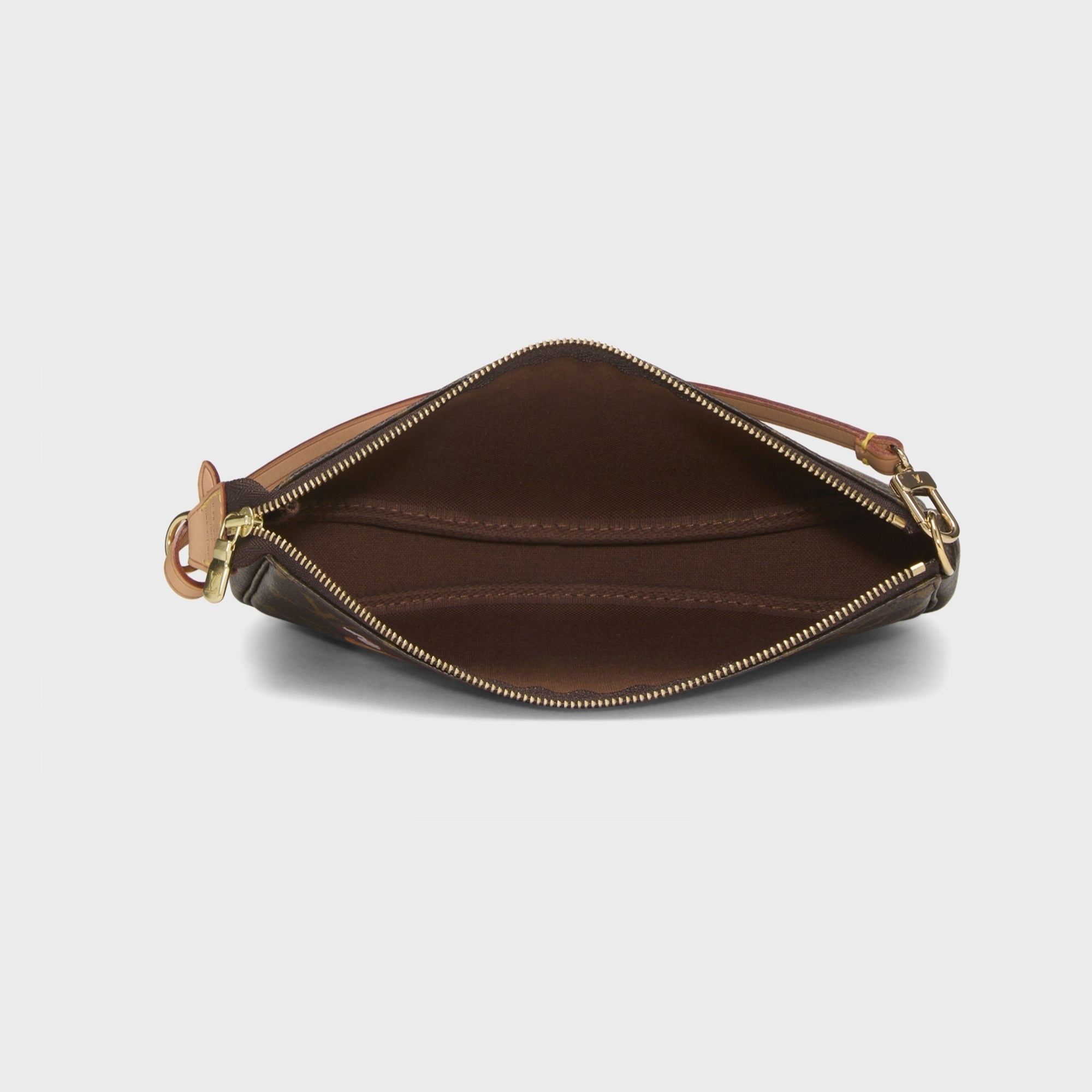 WGACA Louis Vuitton x Takashi Murakami Monogram Canvas Panda Pochette Accessoires - Brown