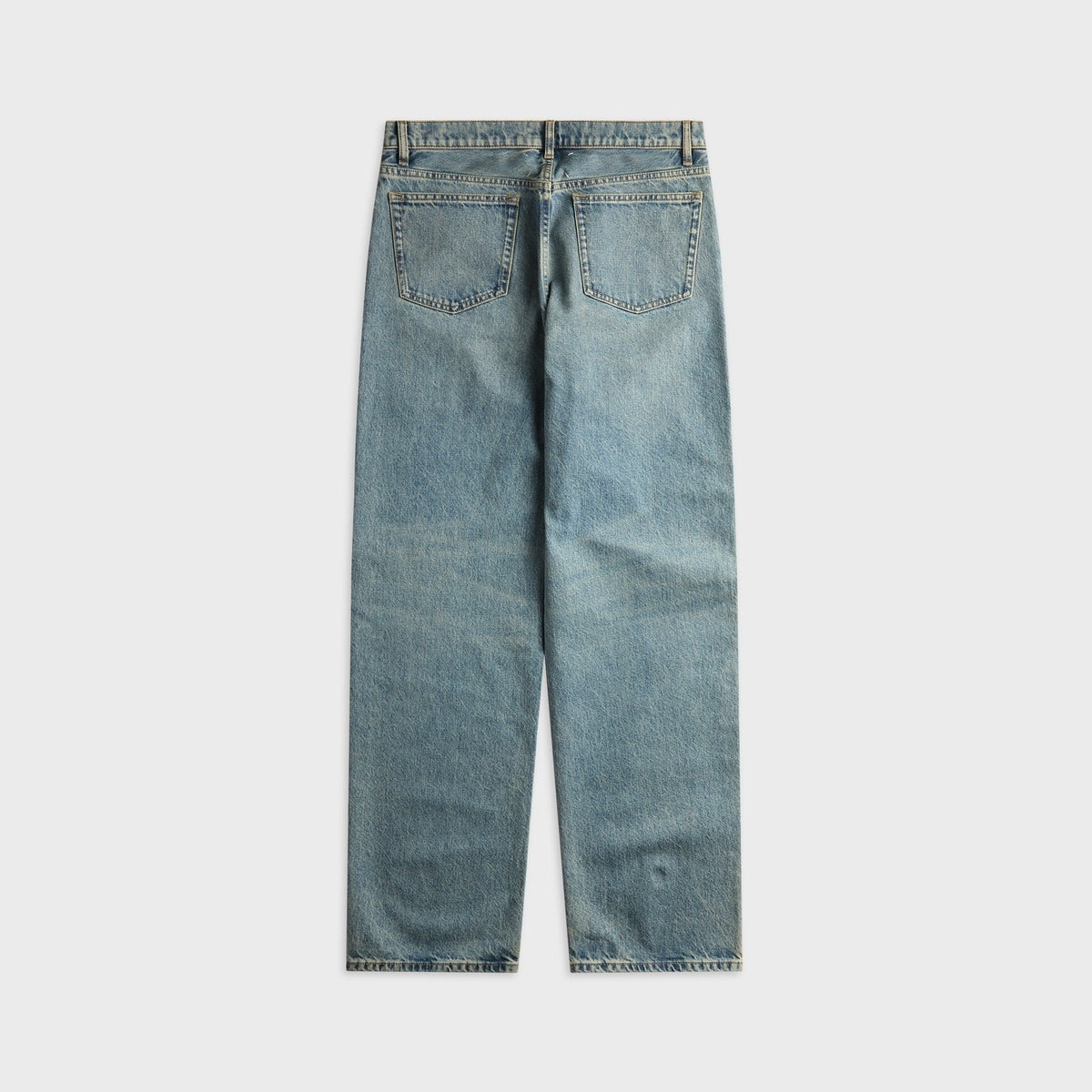 Maison Margiela Taped Waist Straight Leg Jean - Iced Blue
