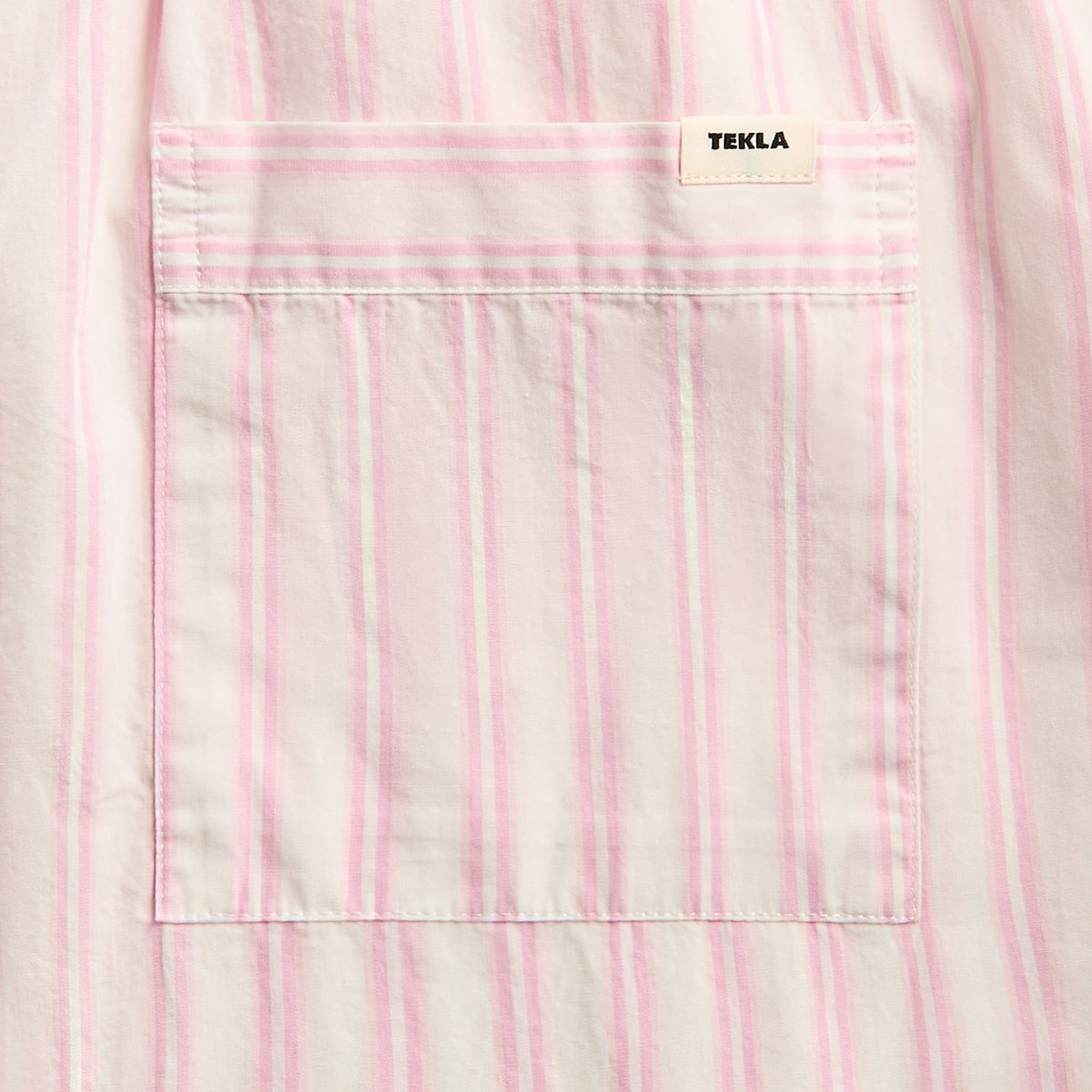 Tekla Cotton Poplin Pyjama Pants - Hatty Stripes