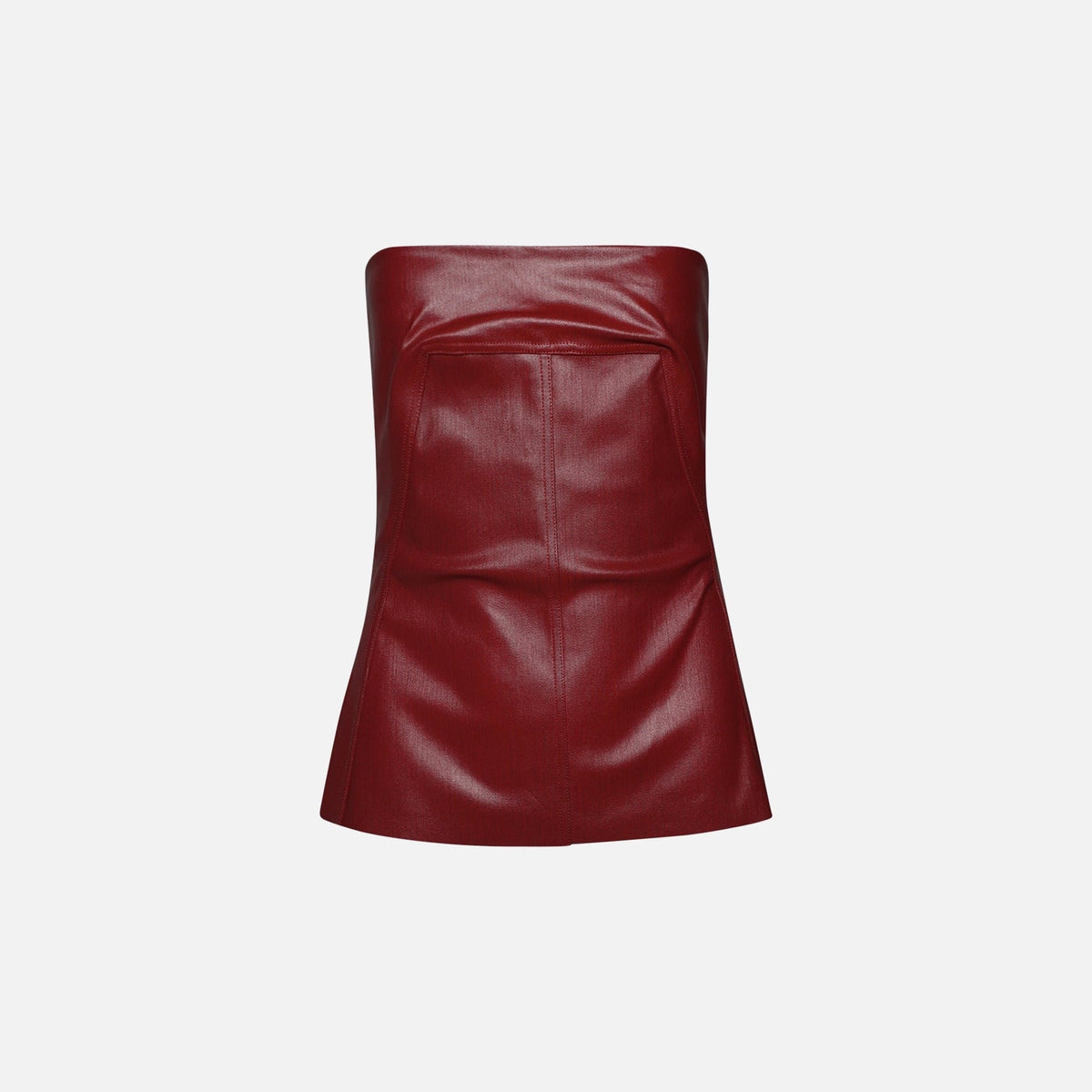 Rick Owens Bustier Corset Top - Cardinal Red